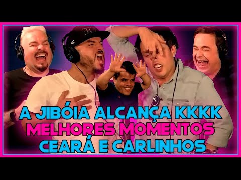 CEARÁ E CARLINHOS MENDIGO NO TICARACATICAST - MELHORES MOMENTOS