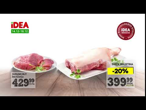 IDEA | Vikend akcija 14.12 - 18.12.2018.