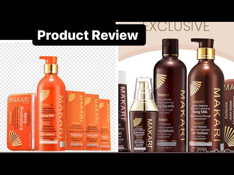 Makari Extreme and Makari Exclusive product Review and how to get the best results from both😍🥰