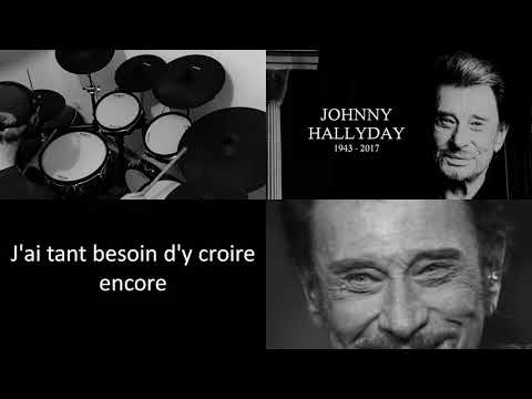 Hommage à Johnny Hallyday - Je te promets Karaoké (version instrumentale HD à la batterie)