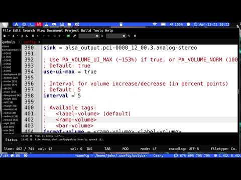 How to Write Custom Scripts/Modules for Polybar!
