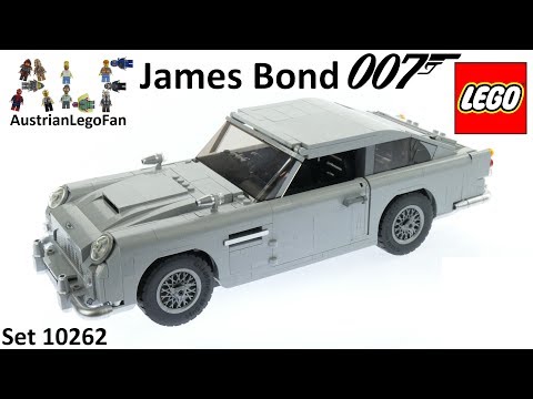 Vidéo LEGO Creator 10262 : James Bond Aston Martin DB5