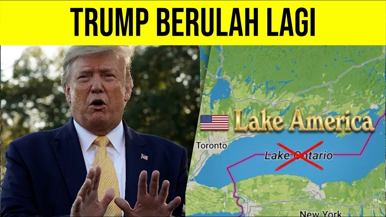 Ganti Nama Danau Kanada Jadi Amerika