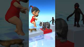 Squeeze the animal #shorts #3danimation #funny #italianbrainrot #funnivideo
