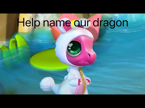 Dragon Mania Legends | Cottontail Dragon | Hatching Petting Feeding Cottontail Dragon