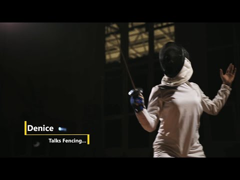 Denice Talks Fencing