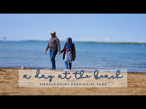 A day at the beach | Visit to Sibbald point provincial park beach | Exploring beaches in Canada