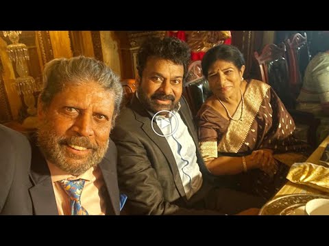 Chiranjeevi, Surekha & Kapil Dev at Taj Falaknuma Palace | Daily Culture