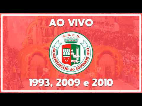 Grande Rio 1993, 2009 e 2010 - Sambas gravados na rádio Fm O Dia - Áudio ao vivo