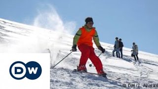 Olympic dreams – two Afghan skiers aiming for the top