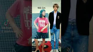 Download lagu tinggi badan saya 165 Cm & tinggi badan Taehyung BTS 179 Cm 💜🇰🇷😱🤭😍😘💜 mp3