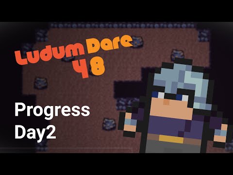 Ludum Dare 48 - Day 2 Progress Update