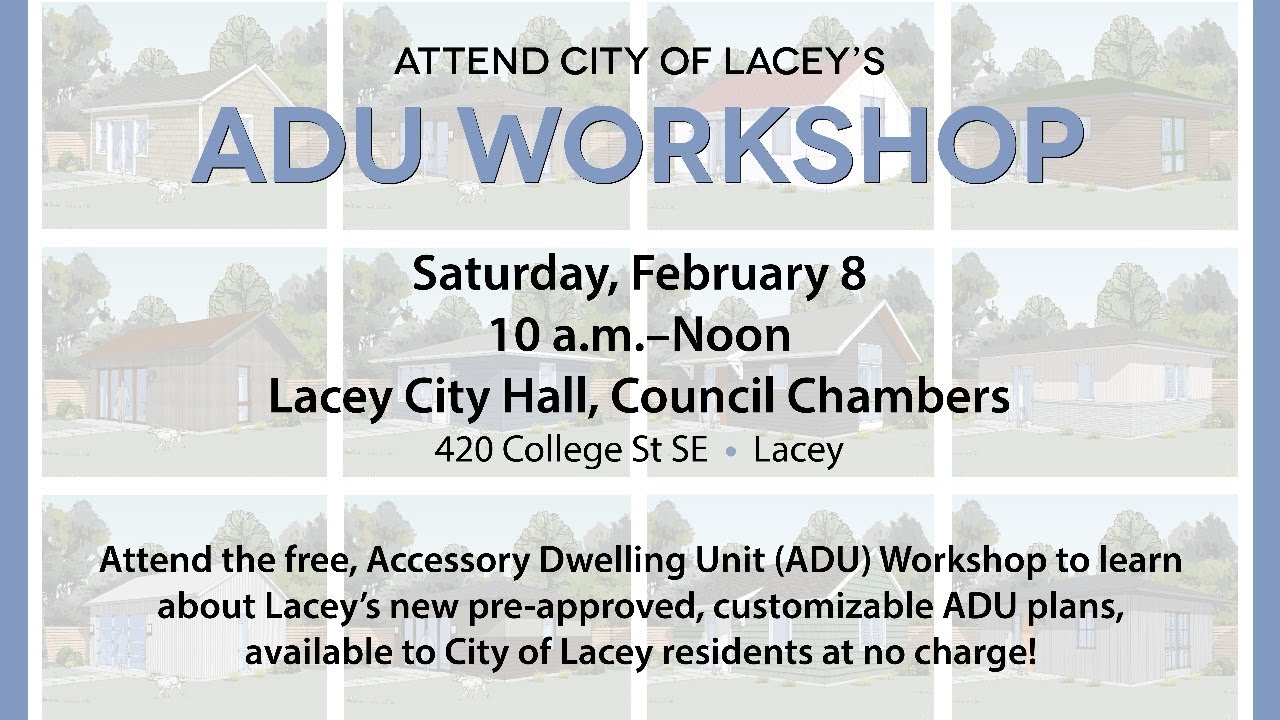Accessory Dwelling Unit Workshop