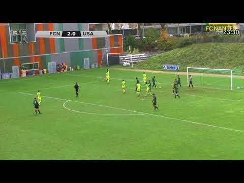 U19. Les buts de FC Nantes - US Alençon (3-1)