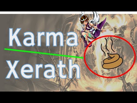 Karma Sh!t on Xerath (MID) League Of Legends
