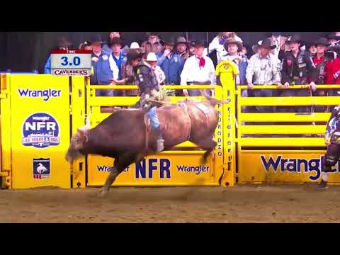 JB Mauney 2021 NFR round 1 (87.5)