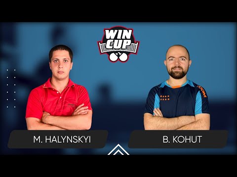 19:15 Mykola Halynskyi - Bohdan Kohut West 4 WIN CUP 15.06.2024 | TABLE TENNIS WINCUP