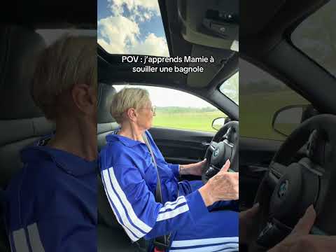 Ça suffit pour aujourd’hui ! 😂 #supercarmamie ￼ terrain privé