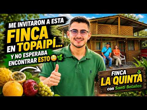Me Invitaron a una Finca en Topaipí y NO Esperaba Encontrar Esto 😳🌿 | Finca La Quinta