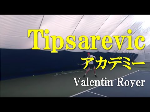 Tipsarevicアカデミー Valentin Royer選手