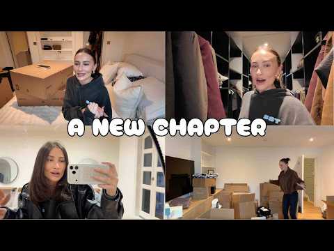 VLOG | I'VE MOVED, UNBOXING THE NEW CHAPTER