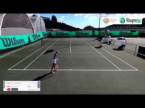 [8] Isabella Shinikova (BUL) vs. Alicia Barnett (GBR), 2R main draw Santarém Ladies Open