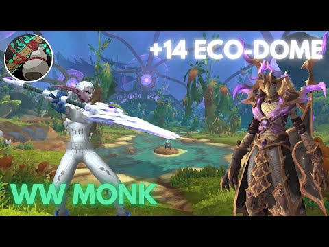 +14 Eco-Dome Al'dani Commentary | Shado-Pan Windwalker Monk | 7.5m Overall