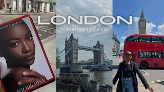 Travel with me to LONDON for Work! | Model Diaries