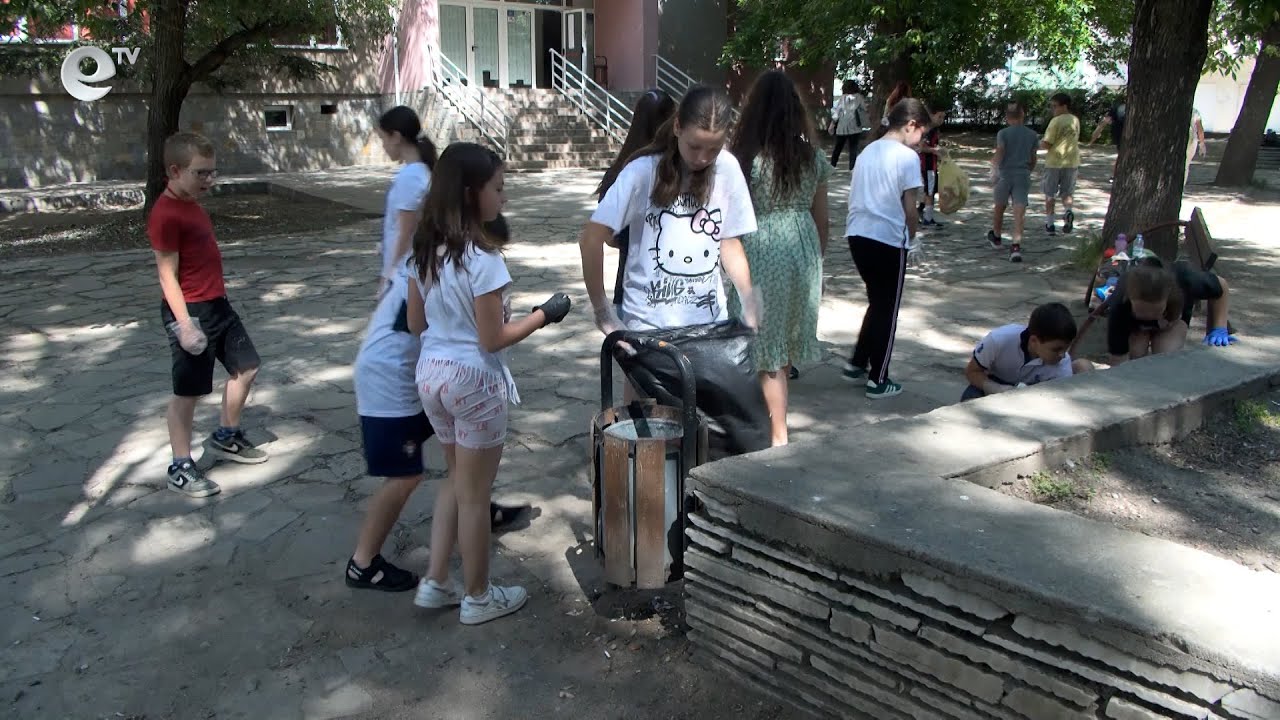 Ученици  с екоинициатива в Световния ден на околната среда