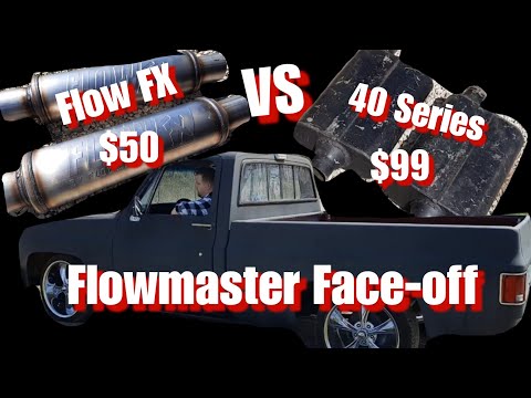 Flowmaster Flow FX VS Flowmaster 40 Series Muffler Face-off