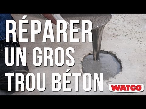 comment reparer beton cellulaire