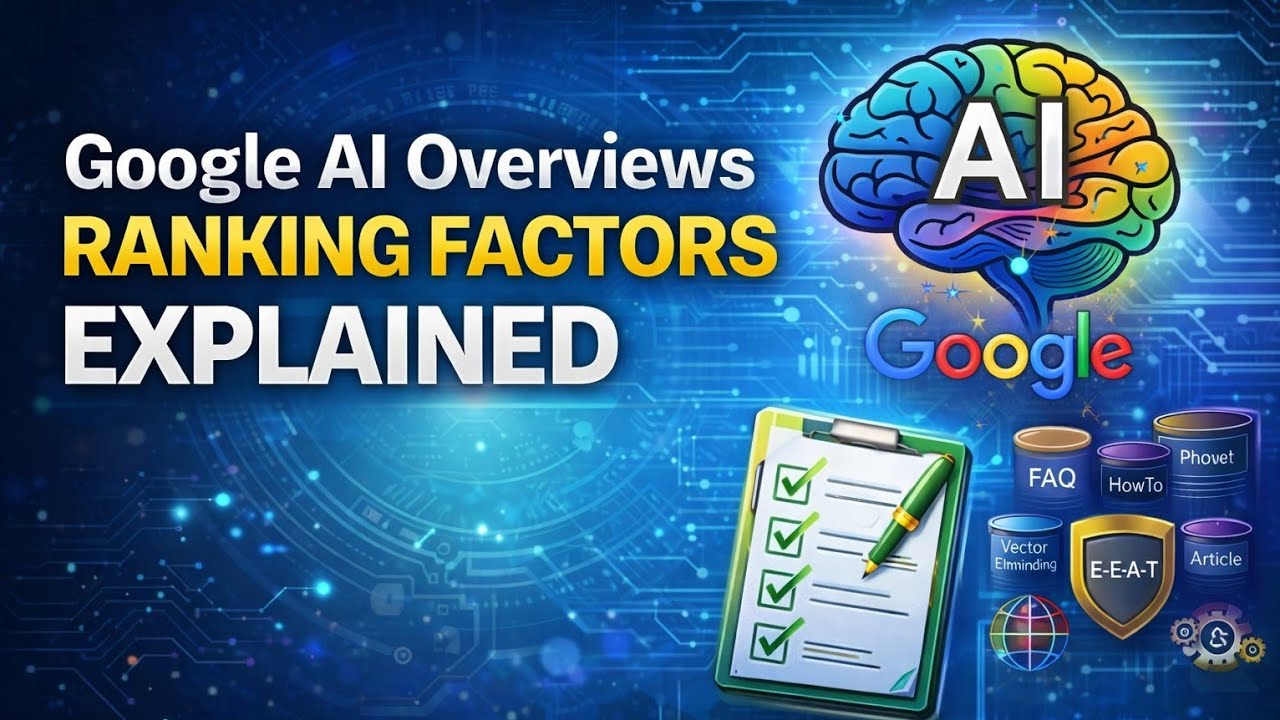 Google AI Overviews Ranking Factors Explained (Tested & Proven Strategy 2026)