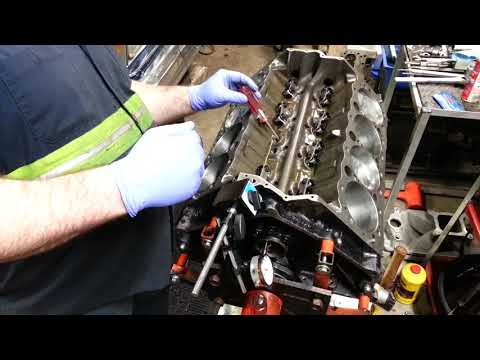 How to check roller camshaft button endplay