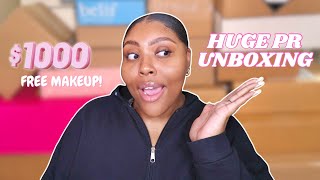 HUGE PR UNBOXING | $1,000 Worth Of Free Makeup For Influencers