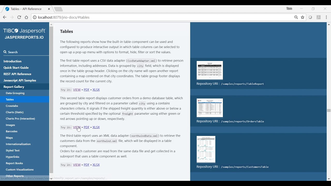 JasperReports IO Overview