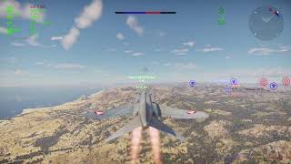 (War thunder)　空RB 空中戦の練習！