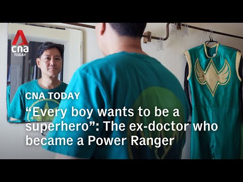 Green Samurai Ranger: From scrubs to Power Ranger suit