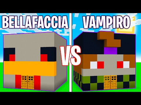 CASA VAMPIRO di MARCY contro BELLAFACCIA - Battaglia su Minecraft ITA