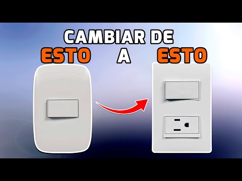 Como Conectar un Apagador y un Contacto – Interruptor y Tomacorriente Facil