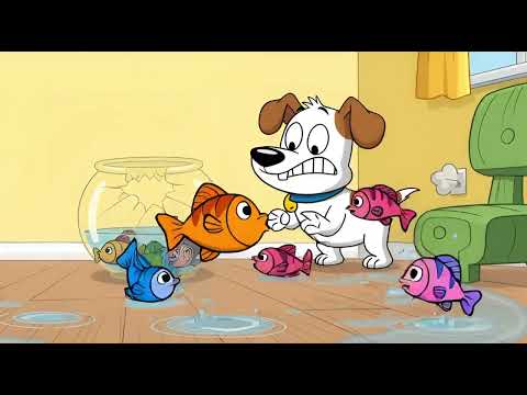 Boss Cat & Buddy Dog 😼🐶 | The Broken Fish Bowl 😂 Episode 1 | Funny Furries