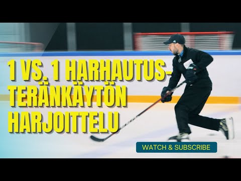 1 vs.1 Harhautus – Teränkäytön Harjoittelu 🏒🔥