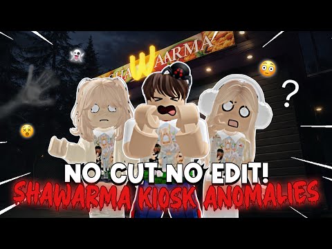 PLAYING SHAWARMA WITH NO CUT NO EDIT?!! 😱👻 SOMETHING IS WEIRD AT THIS KIOSK… | Roblox Indonesia |