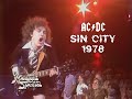 AC/DC - Sin City - Live at The Midnight Special - 1978 Tv Show (Remastered)