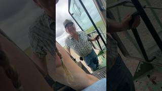 My daddy, bless him, he is always stuck somewhere #farmersdaughter #farmer #farm #farmlife #farming