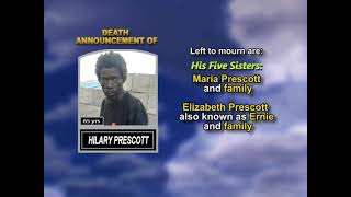 Hilary Prescott ~ Medium Obituary