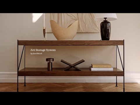 Zet Storage System | Modular Shelving designed by Kaschkasch Cologne for Audo Copenhagen