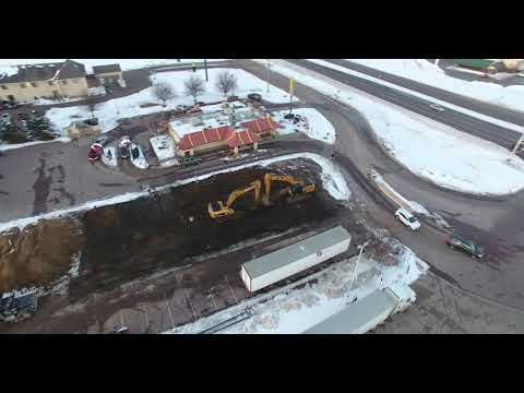 03 08 18 Beginning of McDonalds Distruction Fairmont MN