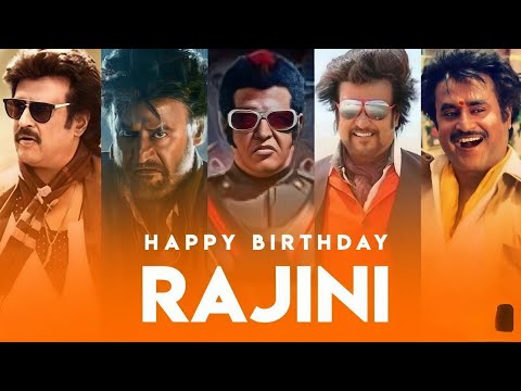 Rajinikanth Birthday whatsapp status 2025 | Rajini birthday whatsapp status | Rajinikanth birthday