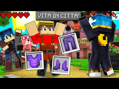 L’ ARMATURA PIU POTENTE DEL VILLAGGIO!! - VITA IN CITTA 2 Minecraft ITA