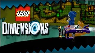 Lego Dimensions - Sonic Level Pack - Out of Bounds Glitch (Minikit w/o Supergirl) - Lost Labyrinth